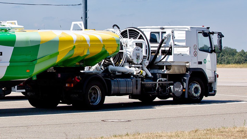 Tankwagen zur Flugzeugbetankung