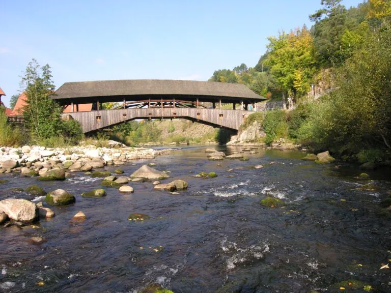 Holzbrücke Forbach